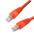 7FT Orange Cat 5 Crossover Cable (Orange Booted)