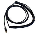 Scanner Cable Coiled 15' - CBA-U12-C15ZAR