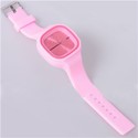 Cute Soft Plastic Wrist Watch Square Shape Sports 