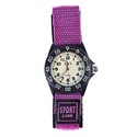 Lovers Wrist Watch for Man with Round Dial (Purple