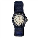 Lovers Wrist Watch for Woman with Round Dial (Blue