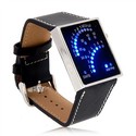 Fantastic Wrist Watch with Blue LED Displaying (Bl