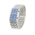 Charming LED Wrist Watch with Blue Light Display (