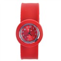 Stylish Pat Silicone Rubber Band Quartz Wrist Watc