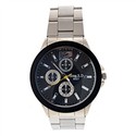 Quartz Wrist Watch with Round Dial - Men&#39;s Wat