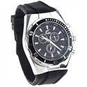 Four-dial Design Quartz Wrist Watch with Rubber Ba