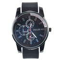 MILER Men&#39;s Wrist Watch with Silicon Rubber Ba