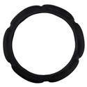 Mesh Style 3D Steering Wheel Cover Replacement (Bl