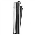 CLIPPER Bright Stainless Steel Refillable Butane C