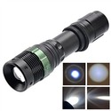 CREE Q5 LED Three Modes Metal Flashlight for Outdo