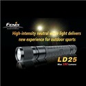 High-intensity FENIX LD25 CREE XP-G Neutral White 