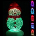 Lovely Crystal Christmas Snowman Shaped USB Powere