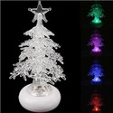 Transparent Christmas Tree Shaped USB Powered LED 