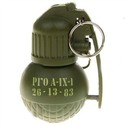 Butane Lighter with Grenade Shape (Green)