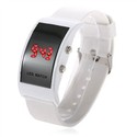 Electronic Touch LED Wrist Watch with Arc-shaped R