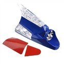 TY-073 Wind Powered Shark Fin LED Decorative Car L