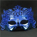 Plated Color Pattern Mask Crown Mask for Christmas