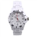 Sports Style Plastic Watch Modern Wrist Watch (Whi