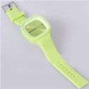 Soft Plastic Wrist Watch Square Shape Sports Watch