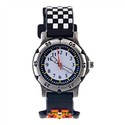 Racing Car Design Kids&#39; Wrist Watch with Silic