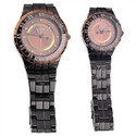 Hot Sale Fashion Wrist Watches with Golden Border 