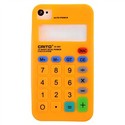 Silicone Case with Calculator Shape for iPhone 4 (