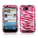 Protective Case Cover Shell with Zebra Strip Patte