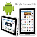 RK2918 1.0Ghz Android 2.3 512MB/4GB 7 inch Capacit