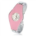 Bracelet Style Quartz Wrist Watch with Shiny Chass