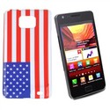 American Flag Pattern Hard Plastic Protective Back