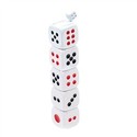 Lovely Stacked Dices Butane Lighter with 5 Dices