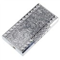 Delicate Flower Pattern Lighter Metal Alloy Butane