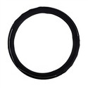 Reliable Leather Steering Wheel Cover (Black) - M 