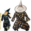 Children&#39;s Magic Witch Suit for Costume Balls 