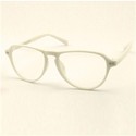 Vogue Big and Slim Round Eyeglasses Frame with Fla