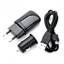 AC/Car Power Adapters Set for HTC Desire HD/Google