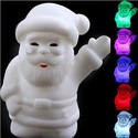 Smiling Santa Claus Shaped Design Color-Changing L