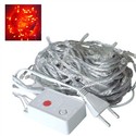 10m 100-LED 8-Mode Red LED String Light with EU Pl