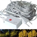 10m 100-LED 8-Mode Yellow LED String Light with EU