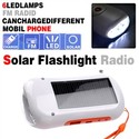 T002 3-in-1 Solar Powered 1000mAh Emergency Power 