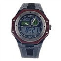 AK1159 Round Dial LCD Waterproof Sports Alarm Stop