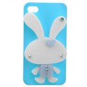 Lovely 3D Rabbit Style Hard Protective Back Case w