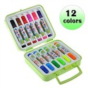 Lovely Cartoon Frog Style 12 Colors Watercolor Pen