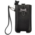 High-quality Protective Leather Case Pouch with St