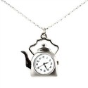 Unique teapot-shaped Design Open-face Pocket Watch