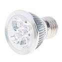 E27 6300K 360 Lumen Light Lamp with 4 LED Bulbs (W