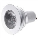 GU10 3W RGB Multicolored LED Lamp Bulb Light with 