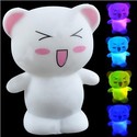 Angry Bear Shaped LED Color Changing Small Night L