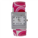 Bracelet Design Quartz Wrist Watch for Girls (Red)