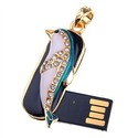 Exquisite 4GB USB Flash Memory Drive Dolphin Jewel